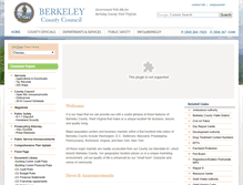 Tablet Screenshot of berkeleycountycomm.org